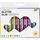 Glitterlijm Folia 9.5ml 10 kleuren