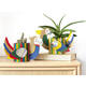 Hobby artikelen Folia met meer dan 1300 stuks assorti