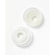 Klittenband Folia 20mmx2m wit 2 rollen