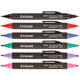 Kalligrafiepen Itoya CL-10 1.5 èn 3.0mm zwart