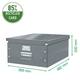 Opbergdoos Leitz Click & Store WOW groot 369x200x482mm blauw