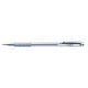 Gelschrijver Pentel K118 Grip medium zilver