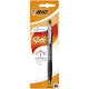 Balpen Bic Atlantis soft metalen clip clic medium zwart bister à 1st