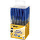 Balpen Bic Cristal medium blauw in tubo verpakking