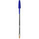 Balpen Bic Cristal medium blauw in tubo verpakking