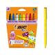 Kleurstiften BicKids Visacolor XL assorti blister à 8 stuks