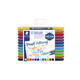 Brushpen Staedtler 3004 lettering duo 0.5-6mm  blister à 12st ass