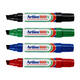 Viltstift Artline 100 schuin 7.5-12mm zwart