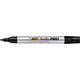 Viltstift Bic Pro rond medium zwart