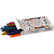 Brushpen Pentel SES15C Sign Artist standaardkleuren 12 stuks
