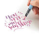 Brushpen Pentel XFRH/1 aquash fijn