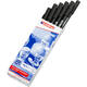 Brushpen edding 4200 porselein zwart