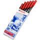 Brushpen edding 4200 porselein rood