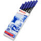 Brushpen edding 4200 porselein blauw