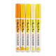 Brushpen Talens Ecoline set à 5 stuks geel