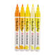 Brushpen Talens Ecoline set à 5 stuks geel