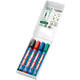 Viltstift edding 380 flipover rond 1.5-3mm assorti set à 4 stuks