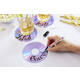 Cd marker edding 8400 rond 0.5-1.0mm rood