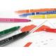 Viltstift STABILO Trio 2 in 1 assorti etui à 10 stuks