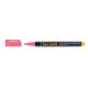 Krijtstift Securit SMA-100 rond 1-2mm geel/oranje/roze/paars blister à 4 stuks