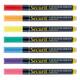 Krijtstift Securit SMA-100 rond ass 1-2mm blister à 7 stuks