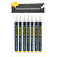 Krijtstift Securit SMA-100 rond wit 1-2mm blister à 7 stuks