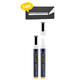 Krijtstift Securit SMA-510 schuin 2-6mm wit blister à 2 stuks