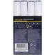 Krijtstift Securit SMA-510 schuin wit 2-6mm blister à 4 stuks