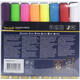 Krijtstift Securit SMA-510 schuin 2-6mm assorti blister à 8 stuks