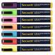 Krijtstift Securit SMA-510 schuin 2-6mm assorti blister à 8 stuks