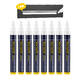 Krijtstift Securit SMA-510 schuin wit 2-6mm blister à 8 stuks