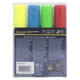 Krijtstift Securit SMA-720 blok ass 7-15mm blister à 4 stuks