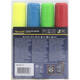 Krijtstift Securit SMA-720 blok ass 7-15mm blister à 4 stuks
