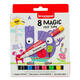 Viltstift Bruynzeel Kids Magic assorti 8 stuks