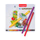 Viltstift Bruynzeel Creatives Superpoints assorti blik à 15 stuks