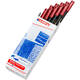 Fineliner edding 1200 072 fijn metallic rood