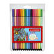 Viltstift STABILO Pen 68/15 medium assorti etui à 10+5 neon kleuren