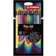 Viltstift STABILO Pen 68/12 Arty medium assorti etui à 12 stuks