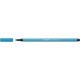 Viltstift STABILO Pen 68/031 medium neon blauw