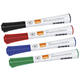 Whiteboardmarker Nobo Glide rond assorti 1mm 4st