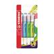 Markeerstift STABILO Swing cool 275/4 assorti etui à 4 stuks