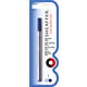 Rollerpenvulling Sheaffer slim medium blauw blister à 1 stuk