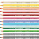 Kleurpotloden STABILO 203 Trio dik assorti kartonnen etui à 12 stuks