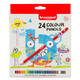 Kleurpotloden Bruynzeel Kids assorti 24 stuks