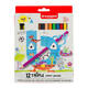 Kleurpotloden Bruynzeel Kids Triple assorti 12 stuks