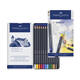 Kleurpotloden Faber-Castell Goldfaber assorti blik à 12 stuks