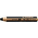 Kleurpotloden STABILO 880 woody 3 in 1 multitalent zwart