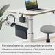 Bureau ophangbord Leitz Ergo klein