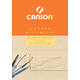 Millimeterpapier Canson bruingeel bedrukt 50vel 90gr A4 wit