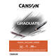 Schetspapier Canson Graduate Sketch 40vel 96gr A3 natuurlijk wit
